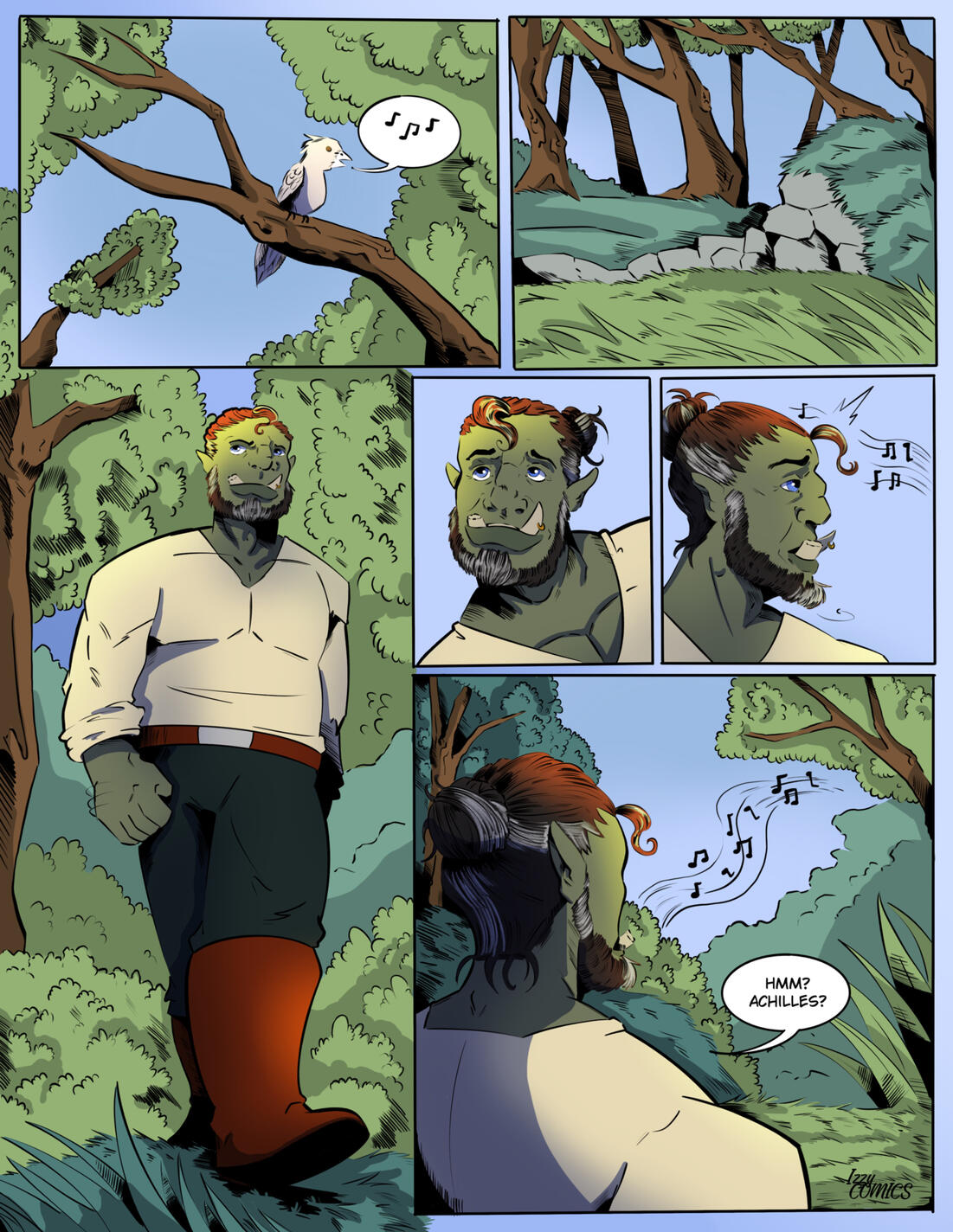 Handsome Brute, pg 1